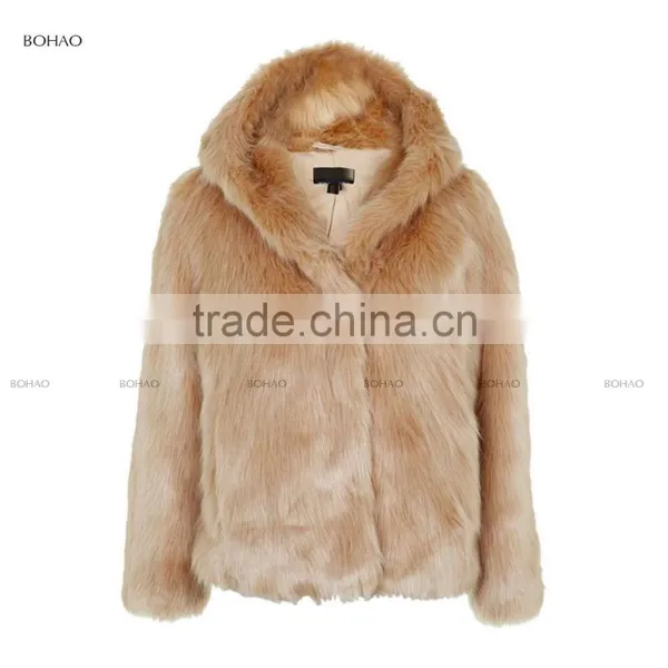 Wholesale Women's Winter Clothing and Luxury Ladies Faux Fox Fur Coat for Girls photo-3