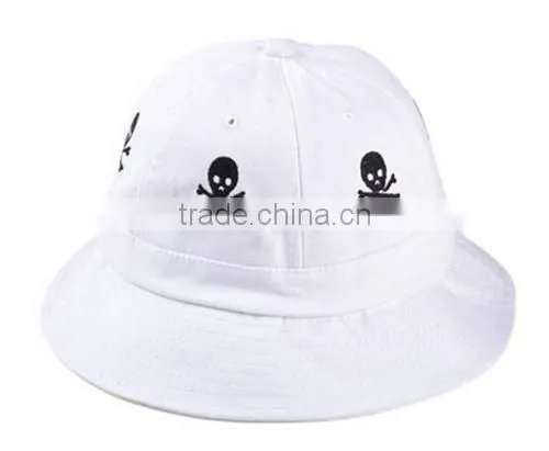 Custom Personality Embroidery Logo Black Bucket Hat photo-2