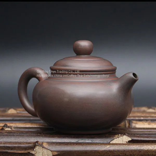 Miniature Antique Pot Qinzhou Nixing Pottery Pure Handmade Nixing Pot 100cc Small Teapot photo-3
