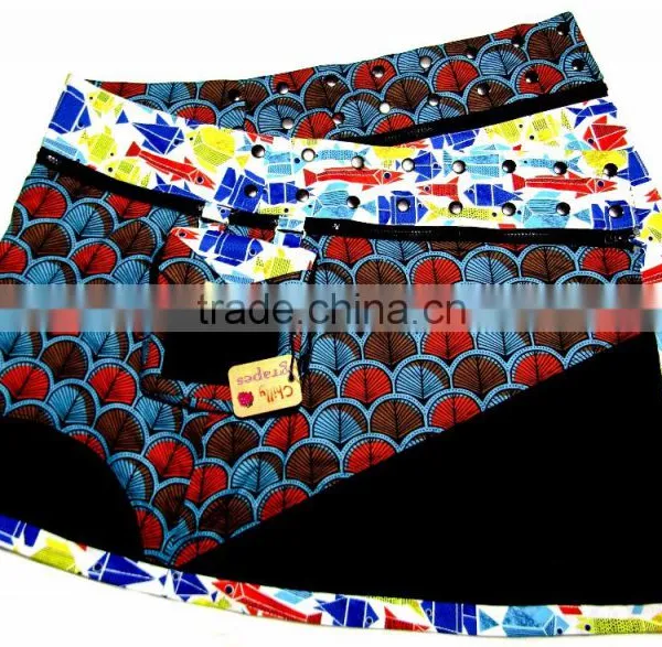 2017 Best Selling Designer Ladies Chilly Grapes Wrap Skirt Reversible Wholesale photo-6