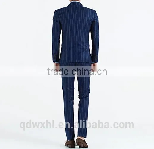 2017 New Design Modern Slim Fit Custom Blazer Price Top Brand Coat Pant Men Suit photo-3