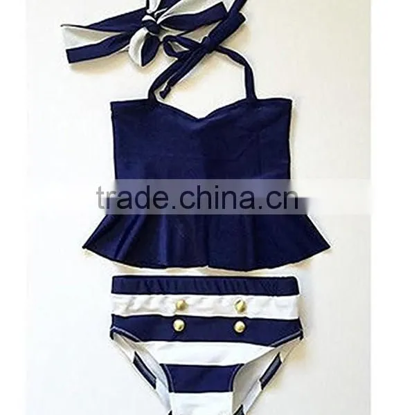 Beach Swimsuit for Little Girls Polka Dot Dress Top 100 Little Model photo-6