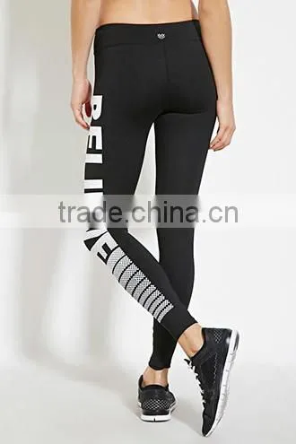 Comfort Letter Hitting Scene Movement Leggings photo-2
