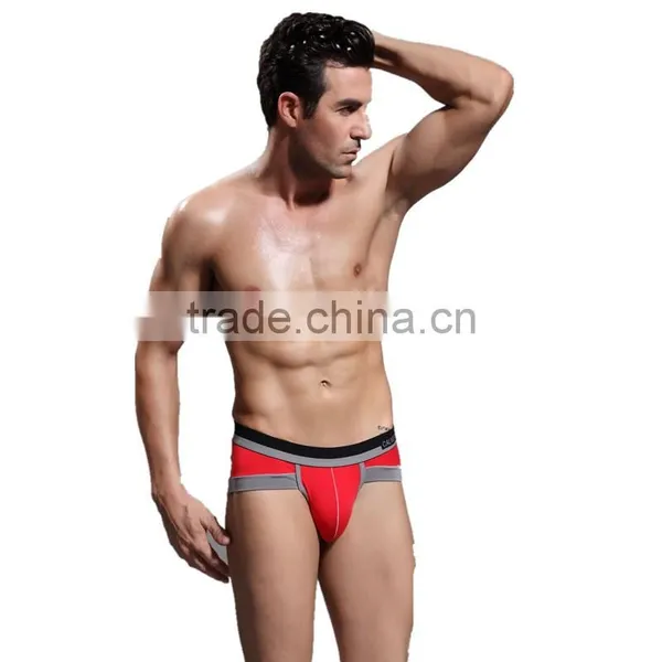 Comfortable Panties Hot Sale Men Male Underwear Men's Boxer Underwear Sexy Patchwork Cotton Man Underwear Boxer Solid Underpants photo-5
