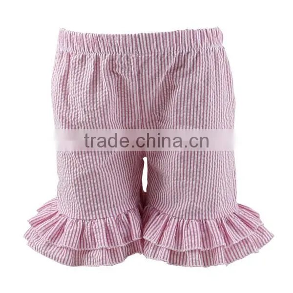 2017 Icing Ruffle Shorts Double Ruffle Shorts Cheap China Wholesale Kids Clothing photo-3
