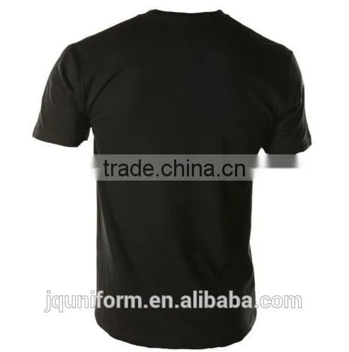 Manufacturer Custom Logo Print Black T Shirt Jersey Style t Shirt Men / Custom Style t Shirt photo-3