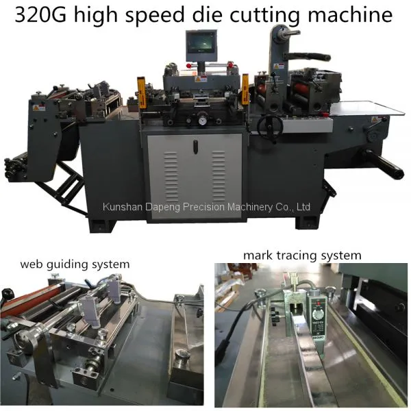 Tablets Mobile Phone Optical Adhesive OCA Die Cutting Machine photo-3