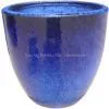 Beautiful Durable Blue Outdoor Ceramic Planter