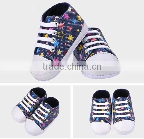 Fashion Beautiful Canvas Summer Newborn Baby Infant Shoes photo-2