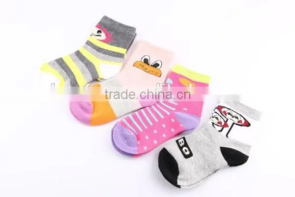 Autumn&winter High Quality 100%cotton Cartoon Cute Child Socks photo-3