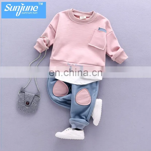 Wholesale 100% Cotton Kids Fleece Set photo-4
