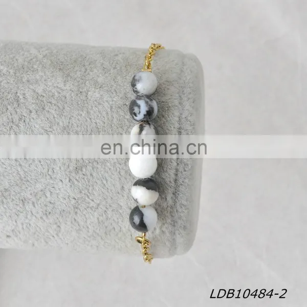 New Design China Natural Stone and Pearl Bracelet photo-3