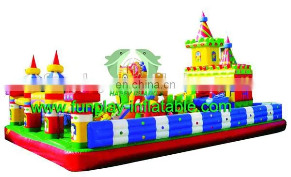 HI Amusement Park Equipment;inflatable Amusement Park;inflatable Amusement Playground for Sale photo-3
