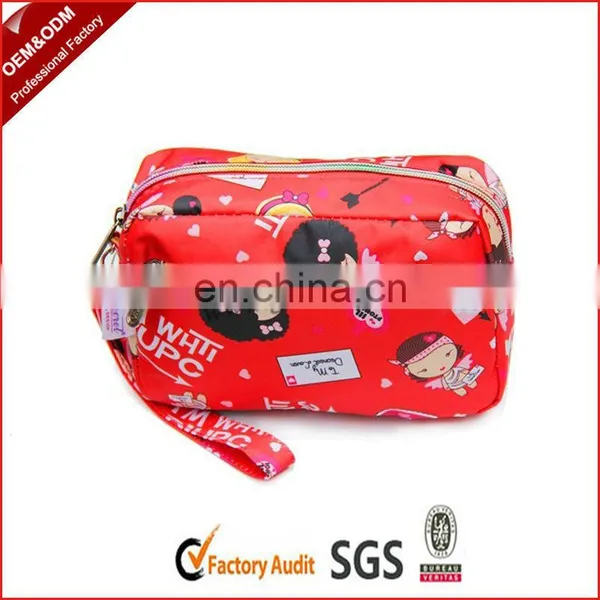 Hot Sale Zippered Compartment Beautiful Women Wallet