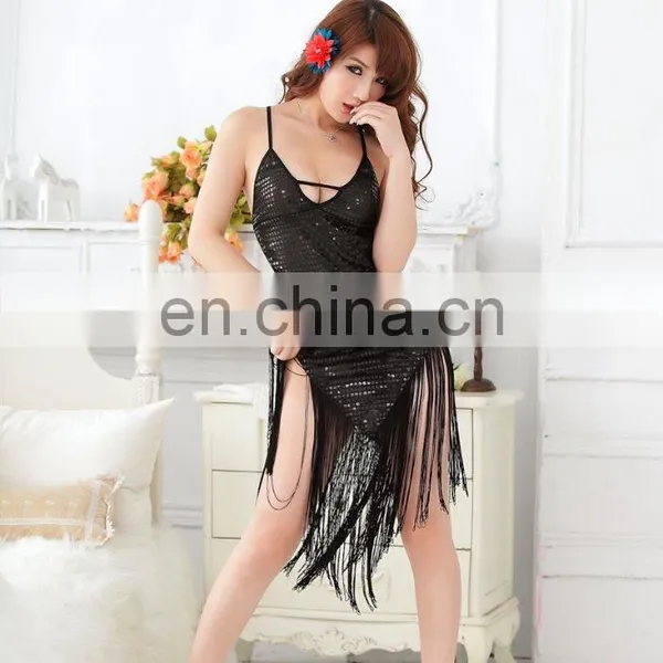 2016 Fashion Night Dress Women Deep V Pajamas Sleepwear Shirts Night Dress photo-4
