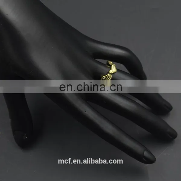 MCR-0051 Wholesale Latest Gold Love Wedding Engagement Ring photo-4