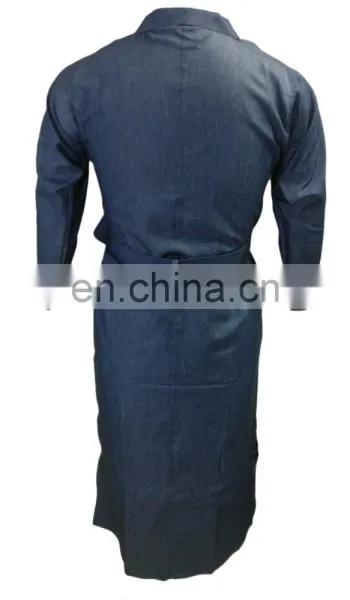 Dubai 2017 Designer Denim Women Coat / Jeans Material Attractive Stylish Denim Jacket / Latest Casual Wear Jacket (dubai Abaya) photo-3