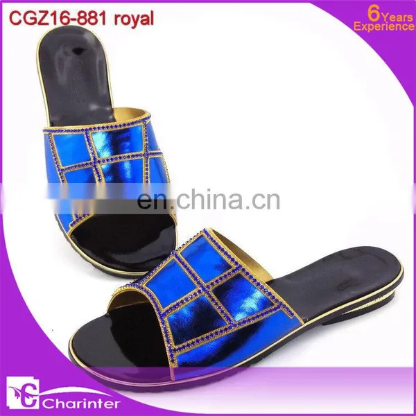 Crystal Slipper Italian Ladies Shoes Cheap Ladies Slipper photo-2