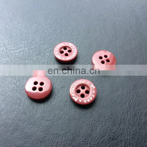 Imitation Learther Polyester Buttons/horn Imitation Resin Buttons