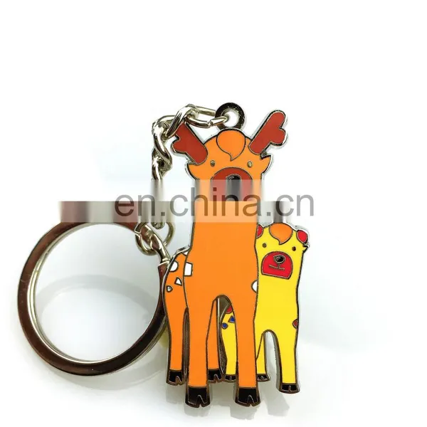 Factory Sale Promotion Gift Custom Made Metal Cartoon Dog Keychain photo-6
