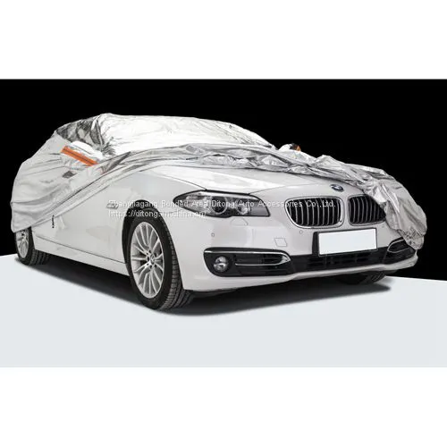 Silver color aluminum film car covers