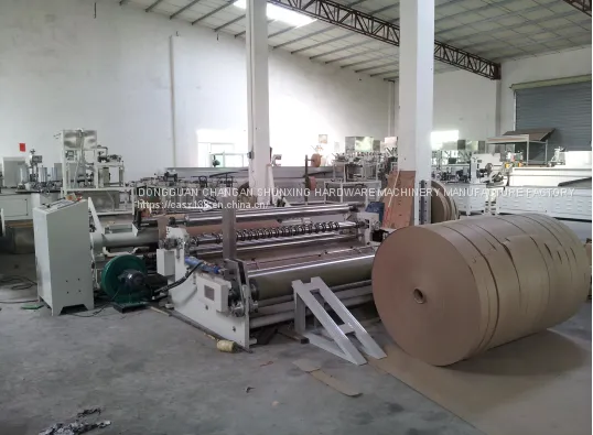 CNC paper re-winding slitting machine