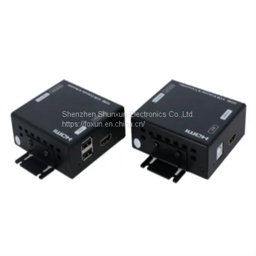 60M HDMI+USB KVM Extender/Repeater