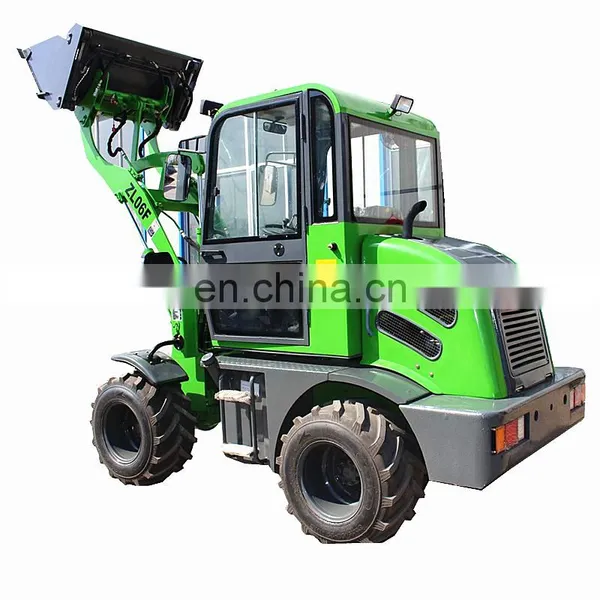 China Hot Selling ZL06F 0.6 Ton D25 e Certificate 4*4 Mini Wheel Loader Price photo-2