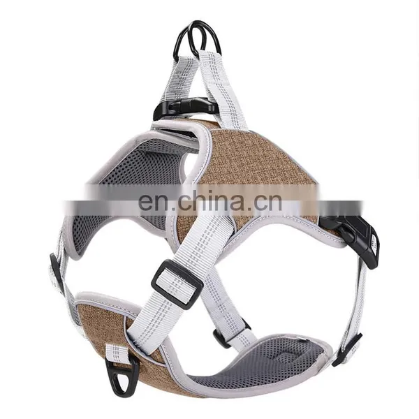 2020 Hot Selling Household Pet Reflective Traction Rope Pet Chest Strap photo-4