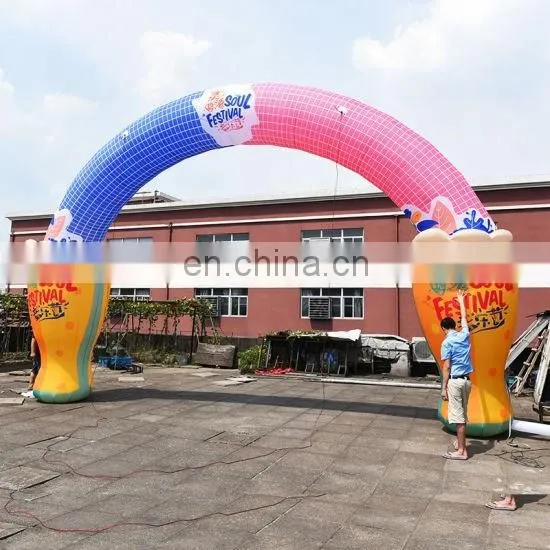 Commercial Customized Arches Outdoor Archway Beer Festival Decoration Inflatable Entrance Arch photo-3