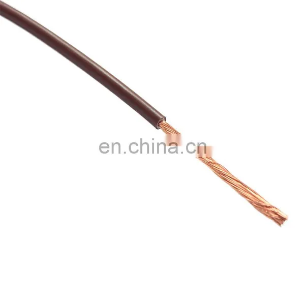 Single Core BV/THW/WHHN Cable 12 aw Power System Single Cable 6mm2 4mm2 photo-3