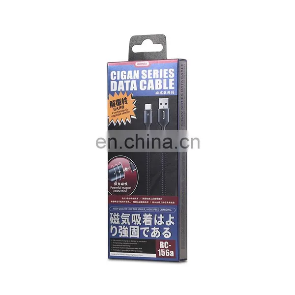 Remax RC-156 Embedded Fish Silk Twisted Yarn Weaving Round Thread 3a Magnetic Storage Usb Data Cable photo-5