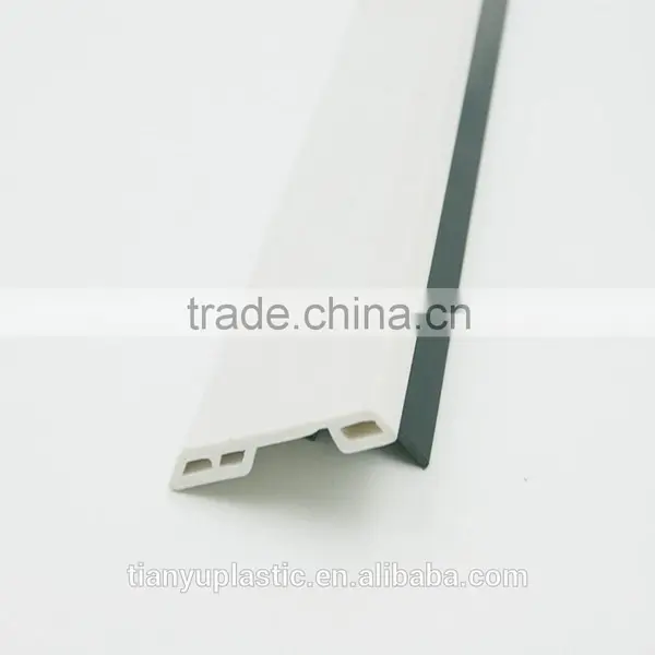 High Quality White Hard Pvc Plastic Strips With Hole photo-2