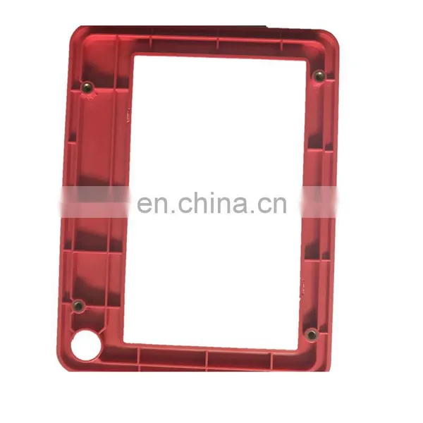 High Precision Quality Red Painting Surface Treatment Pressing Plastic Injection Mold Insert Molding Housing Part Moulding Maker photo-6