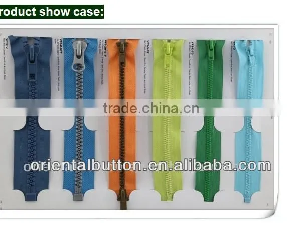 VF3# Plastic Zipper Close-end Fabric Tape KCC Zipper photo-3