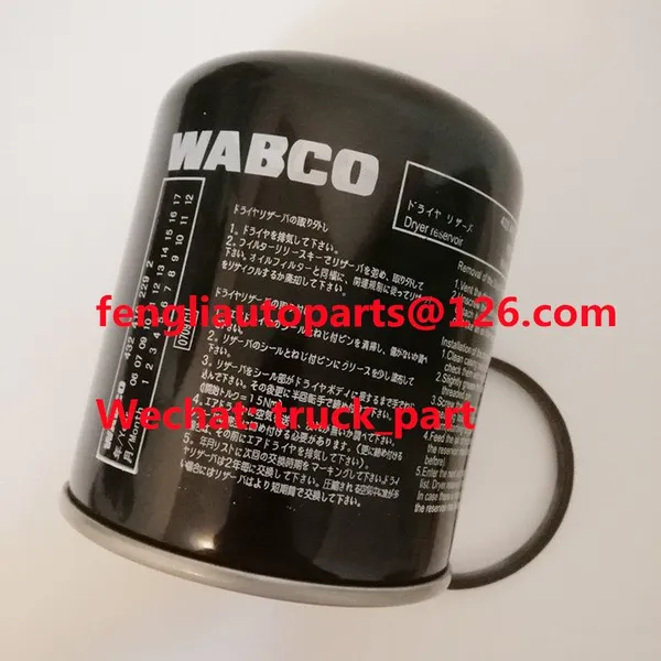 WABCO 4324102292 Truck Air Dryer Filter Bus Black Air Dryer Cartridge photo-3