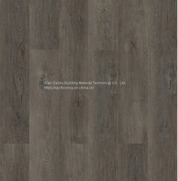 GKBM Greenpy MJ-W6010 New Eco-Friendly Waterproof Dark Grey Click Stone Plastic Composite SPC Flooring photo-3