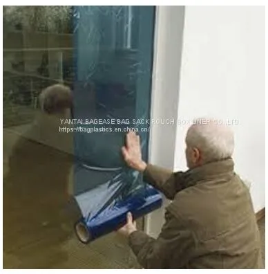 Self Adhesive PE Protective Film, Window Shield Sheeting, Surface Safety Film, Masking Film, UV Protection Sheet photo-5