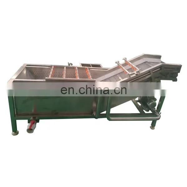Water Bubble Type Vegetable And Fruit Cleaning Machine Seafood Oyster Seaweed Washer Eggplant Shrimp Bubble Washing Machine photo-2