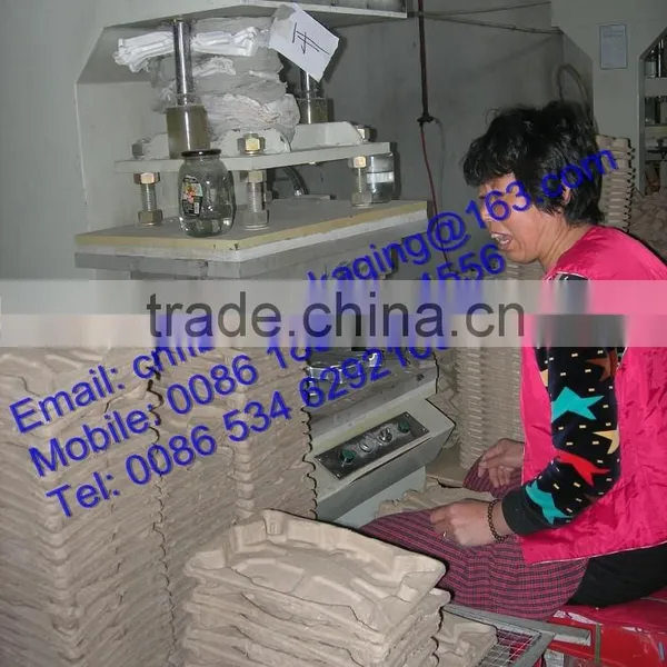 OEM Orders Eco-friendly Molded Paper Pulp Beverage Tray photo-3