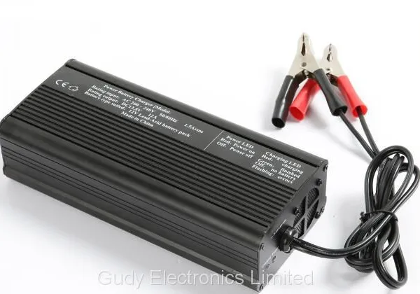 AC/DC Power Adapter 29.4V 6A Charger for 25.9V 7S Li-ion Battery Pack E-bike Charger Golf Cart Charger