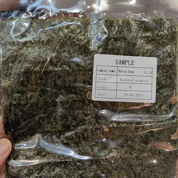 Roasted Seaweed Seasoned Seaweed Roasted Yaki Sushi Nori Halal Onigiri Seaweed photo-3