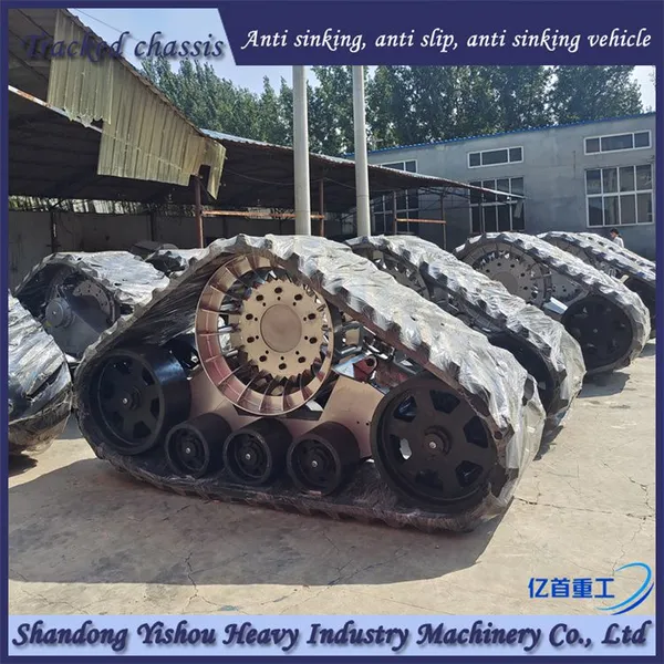 635 Type Tracked Chassis Modification With Large Grounding Area photo-4