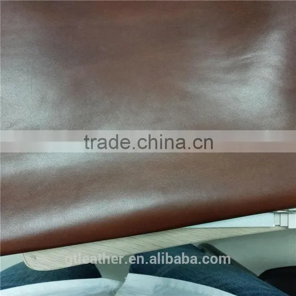 Genuine Finished Solid Color Cow Leather for Ipad Cover Leather photo-3