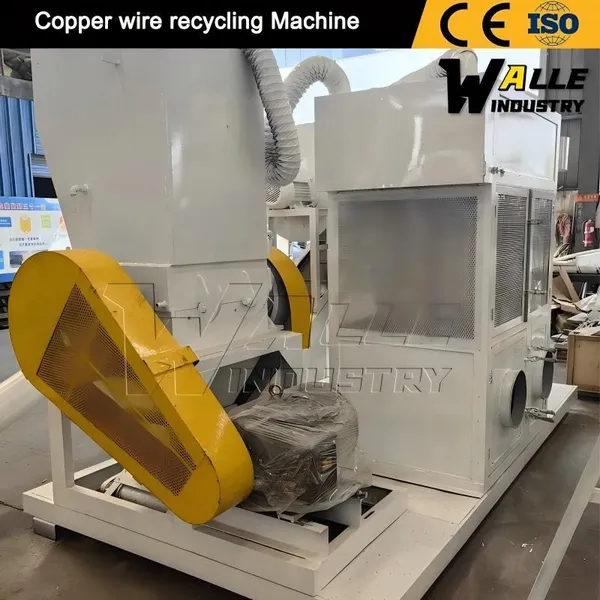 Fully Automatic Scrap Cable Recycling Machine | Copper Plastic Separation Granulator photo-5