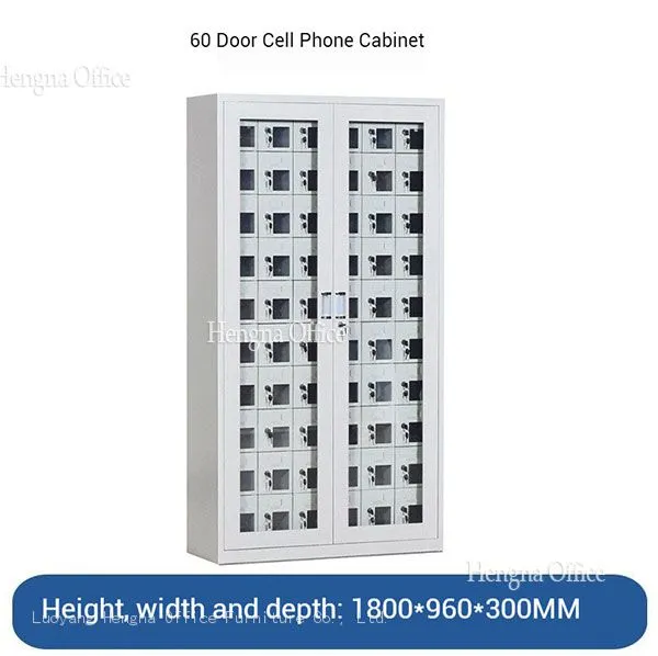 12 24 30 60 Doors Mobile Phone Charging Cabinet Kiosk With Individual Key Lock- Professional Manufacturer photo-4