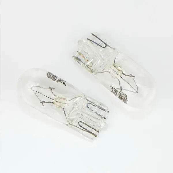 Factory Price T10 Glass Amber Bulb 168 Bulb 12V5W Wedge Bulb Halogen W2.1x9.5d photo-2