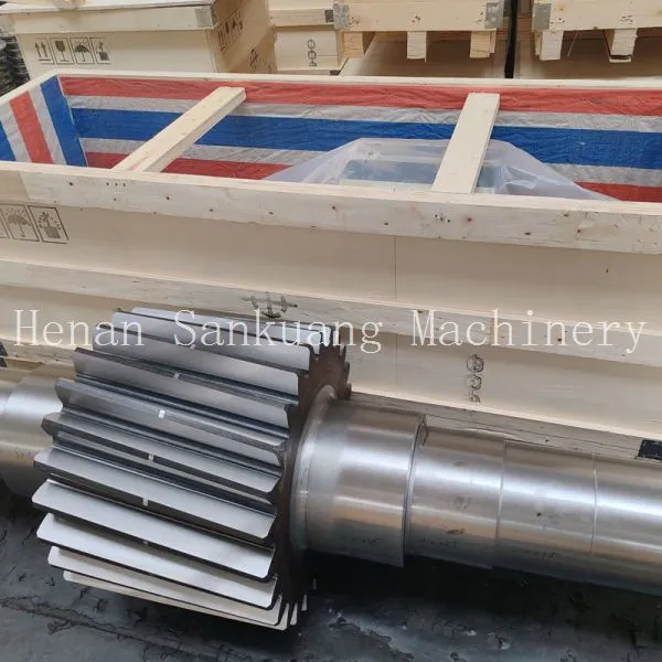 Hardened Transmission Gear Shaft With Spline Ends – DIN 5480 Standard Compliant photo-4