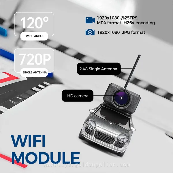 Wltoys 6401 APP WIFT Remote Control Mini RC Car 1/64 FPV First Person View Gyroscope Car With HD Camera Racing Toy photo-5