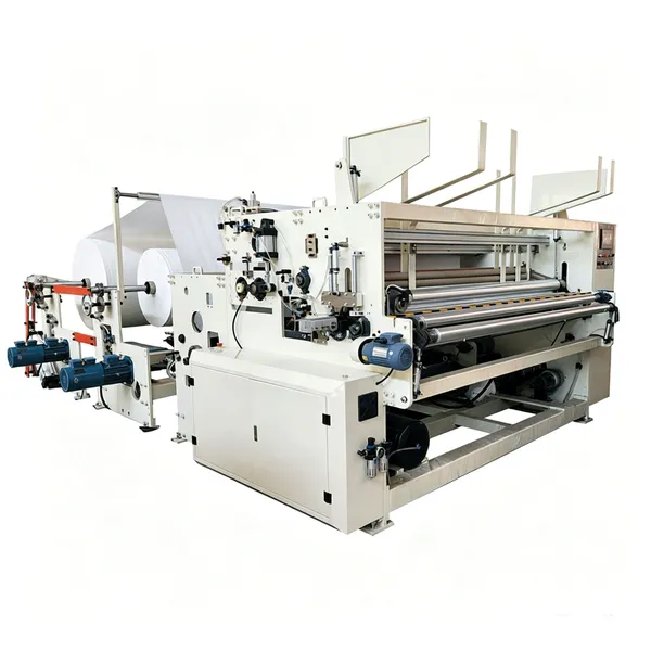 Small Scale Toilet Paper Roll Making Machine